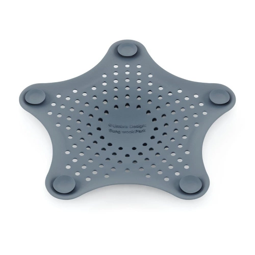 Umbra Starfish gumové sítko do dřezu s přísavkou modré 16 cm do kuchyně a koupelny