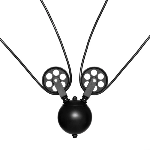 Závěsné stropní svítidlo Ezio černé kovové nastavitelné do obýváku, kuchyně nebo nad stůl