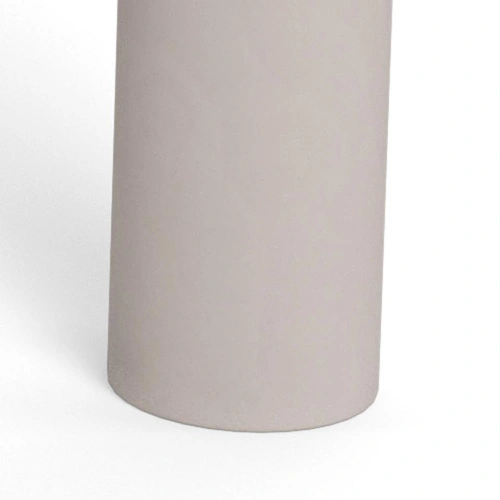 Stůl kulatý Magee 120 cm šedý moderní do jídelny a obývacího pokoje