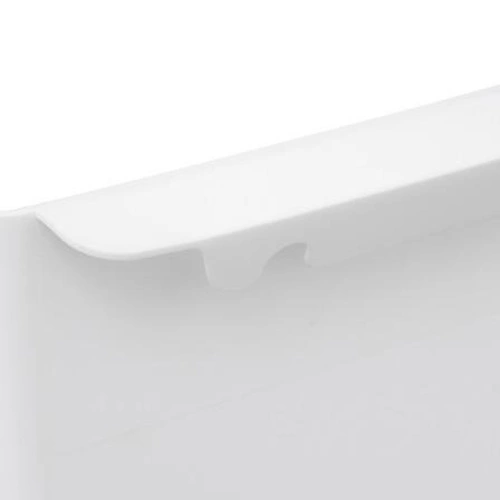 Skládací závěsný odpadkový koš 8L bílý do kuchyně a koupelny 5five simply smart