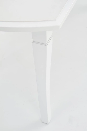 Rozkládací jídelní stůl Victory Intesi bílý, moderní dřevěný stůl 160–240 cm