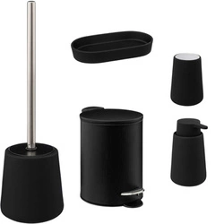 Sada koupelnových doplňků Colors I černá