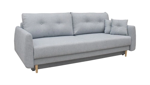 Rozkládací sedačka Forn šedá s úložným prostorem a funkcí spaní moderní do obýváku Intesi