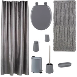 Sada koupelnových doplňků Colors I šedá