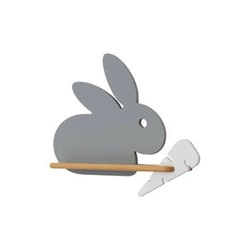 Nástěnné svítidlo Rabbit lamp 4W LED 4000K iq kids grey+white