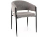 Židle Kapia šedá s podloketníky do jídelny a obývacího pokoje moderní