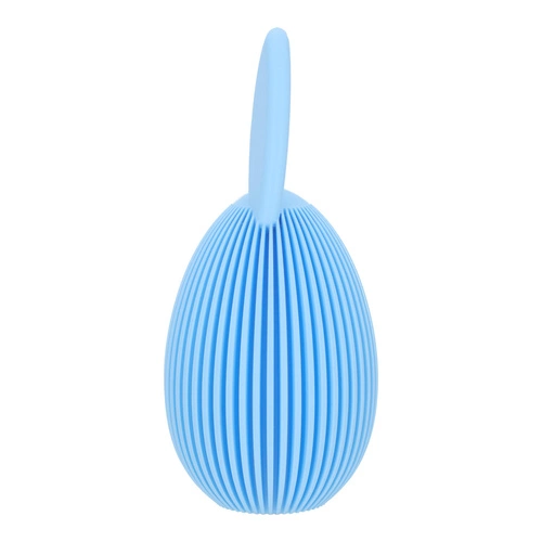 Intesi velikonoční figurka Velké modré vajíčko s oušky moderní dekorace na stůl nebo komodu