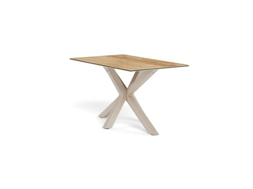 Stůl Heaven 135x80 moderní jídelní keramický dub kašmír