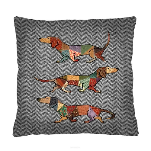 Velurový dekorační polštář JOCKER do obýváku a ložnice antialergický 40x40 cm