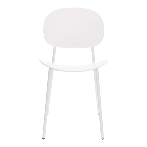 Sada 2 bílých židlí Nube