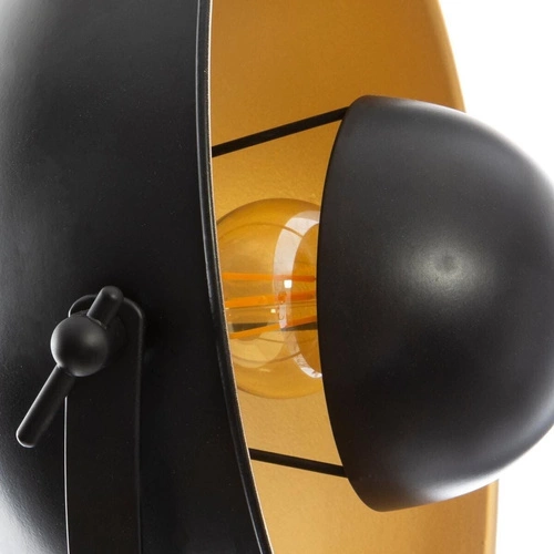 Stojací lampa Lahti černá loftová na trojnožce do obýváku a ložnice Atmosphera