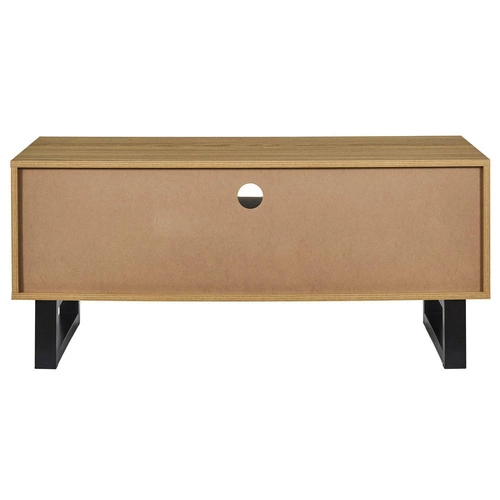 Televizní stolek Calypso 110 cm boho s policemi a zdobenými dvířky do obýváku Intesi