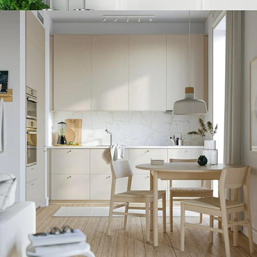 Sada 12 nábytkových knoflíků BAGGANAS z nerezové oceli IKEA