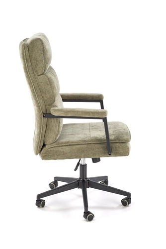 Ergonomická kancelářská židle Nurah olivová otočná s područkami do kanceláře Intesi