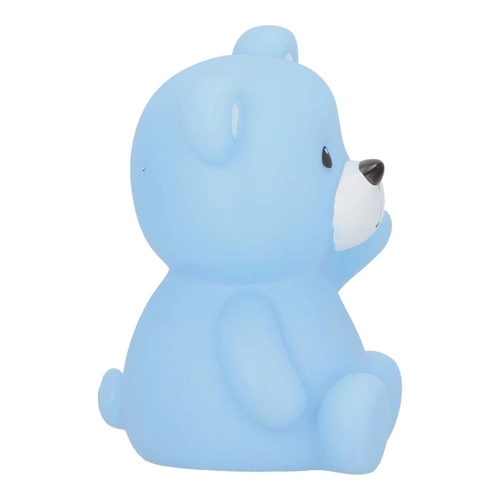 Dětská noční lampička Teddy Bear modrá moderní bezdrátová do dětského pokoje Atmosphera