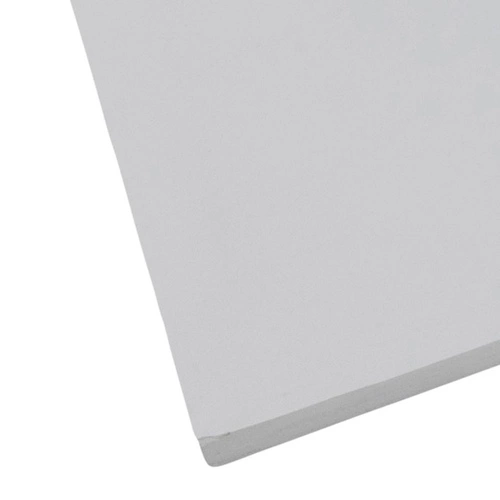 Belfast bílá dřevěná nástěnná police 120 cm moderní do obýváku a kuchyně Actona