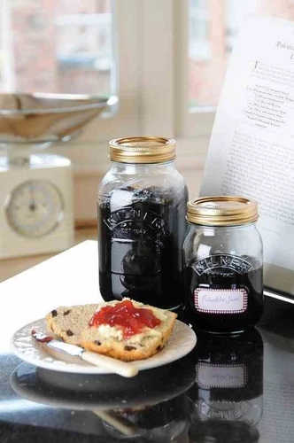 Zavařovací sklenice 1 l, Preserve Jars KILNER