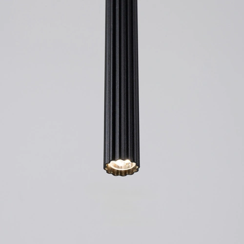 Závěsné černé moderní svítidlo ARCHE 1 s nastavitelnou výškou do obýváku kuchyně jídelny SOLLUX