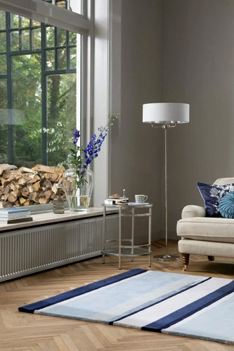 Moderní vlněný koberec Eaton 140x200 geometrický vícebarevný do obýváku a ložnice