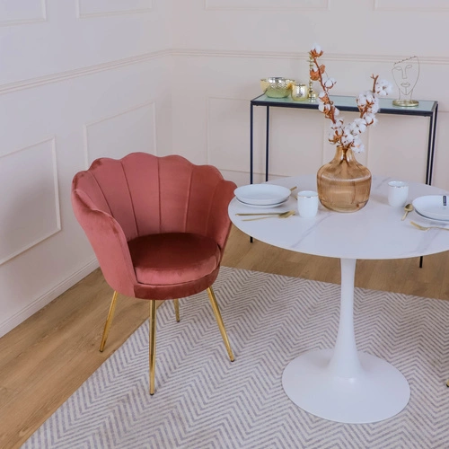 Židle Florence VIC světle růžová