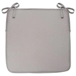 Šedý čtvercový polštář na židli 39x39 cm Atmosphera do kuchyně a jídelny