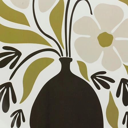 Dekorativní obraz Arabella 50x70 černý boho v rámu Atmosphera