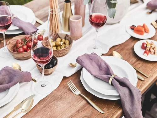 Sada 6 sklenic na víno Orpéa 360ml sklo