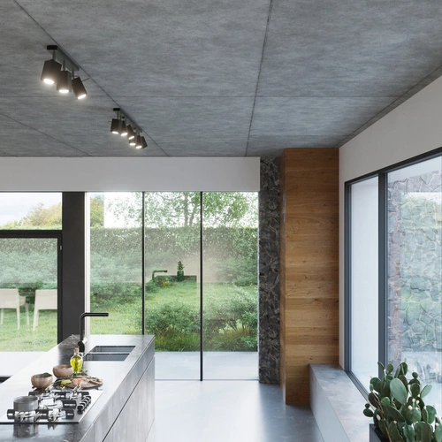 Černé nástěnné svítidlo MERIDA Sollux kovové moderní nastavitelné do obýváku a ložnice