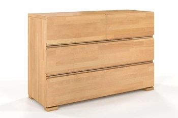 Dřevěná komoda se zásuvkami Skandica Vestre 120 cm skandinávská do obývacího pokoje nebo ložnice