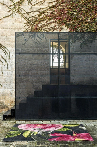 Moderní růžový bavlněný koberec do obýváku s krátkým vlasem Interfloral 240x340 Carpets&More