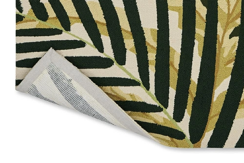 Venkovní moderní koberec Manila Artichoke 140x200 květinový na terasu a balkon snadno čistitelný