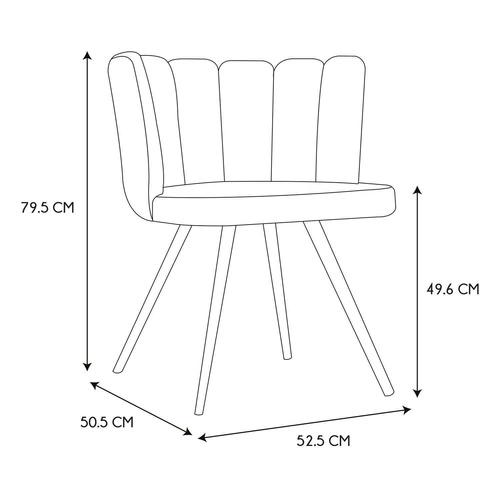 Jídelní židle Paum VIC růžová sametová čalouněná glamour s područkami Intesi