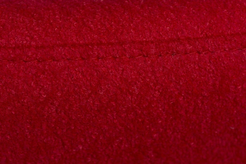 Podnožka Egg Měkká vlna červená JA-2712 Výprodej