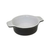 Kulatá keramická zapékací mísa černá 13,4 cm do trouby 5five simply smart
