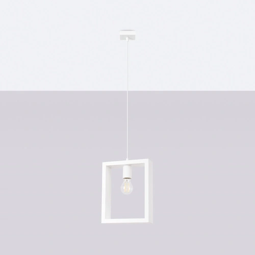 Závěsné svítidlo ARIES bílé skandinávský styl do obýváku a jídelny s nastavitelnou výškou
