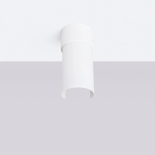 Stropní svítidlo FLASH bílý minimalistický kovový do obýváku a ložnice nastavitelný