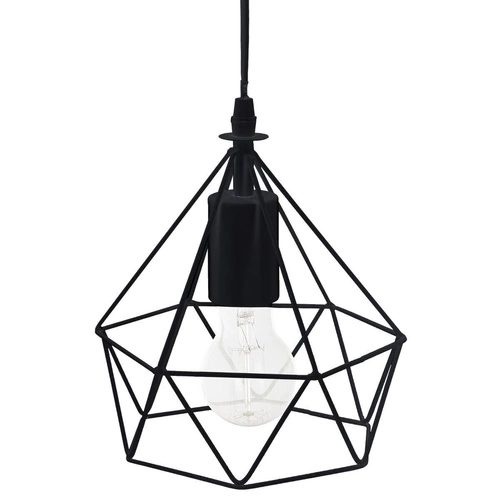 Visící lampa Ida černá