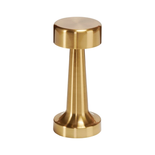 Dotyková LED noční lampička TAVOLO A Step into Design zlatá moderní do ložnice 21 cm