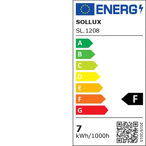 LED žárovka E27 7W 760lm teplá 3000K pro závěsné a nástěnné lampy SOLLUX LIGHTING