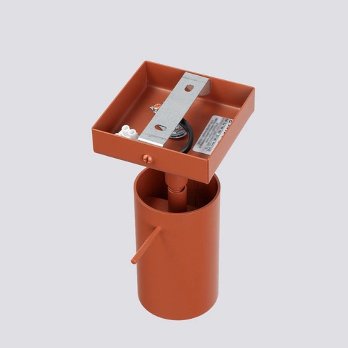 Nástěnné svítidlo RING moderní červené pohyblivé do obýváku, ložnice a chodby SOLLUX