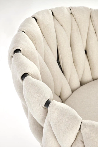 Ergonomická kancelářská židle Natol béžová otočná s nastavitelnou výškou glamour do kanceláře