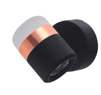 Nástěnné LED svítidlo POCCO černé moderní 16 cm s otočnou hlavicí do ložnice