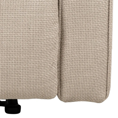 Rozkládací křeslo Asila Basel béžový samet do obýváku odpočinkové