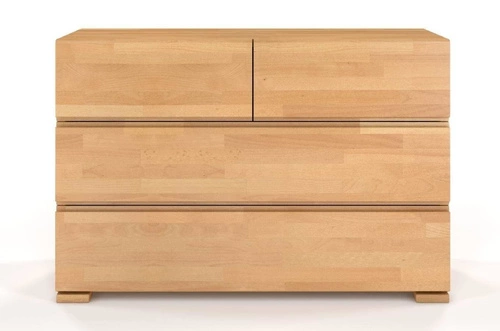 Dřevěná komoda se zásuvkami Skandica Vestre 120 cm skandinávská do obývacího pokoje nebo ložnice