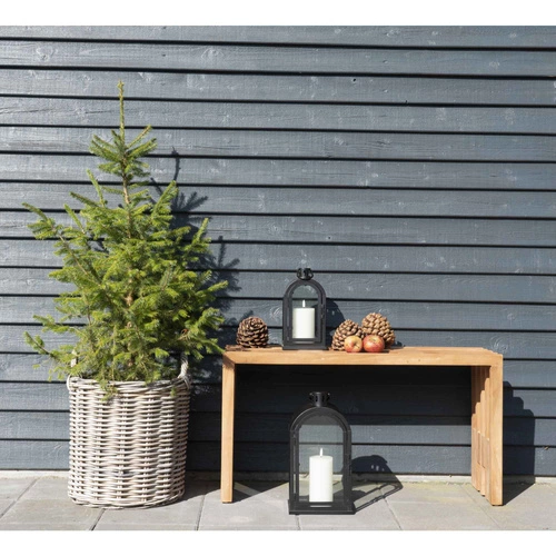 Lavička Benidorm 90 cm přírodní teak
