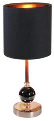 Stolní lampa Melba 1x40W E14 černá