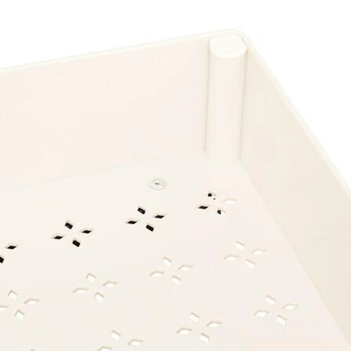 Výsuvný organizér do skříněk 17,5x38,6 cm béžový