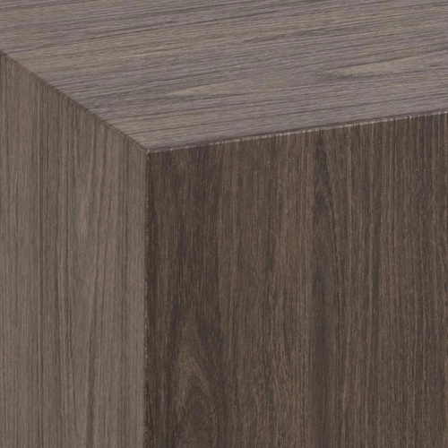 Sada 2 čtvercových konferenčních stolků Dice v kouřovém loftovém jasanu do obýváku Actona