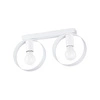 Stropní svítidlo TITRAN 2 bílá moderní kovová do obýváku a kuchyně SOLLUX LIGHTING