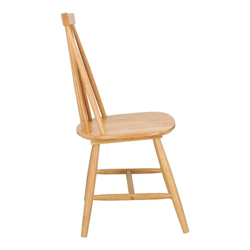 Dřevěná jídelní židle Wopy přírodní retro vintage do kuchyně Intesi